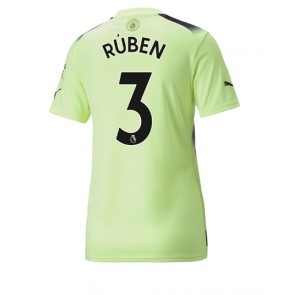 Manchester City Ruben Dias #3 kläder Kvinnor 2022-23 Tredje Tröja Kortärmad